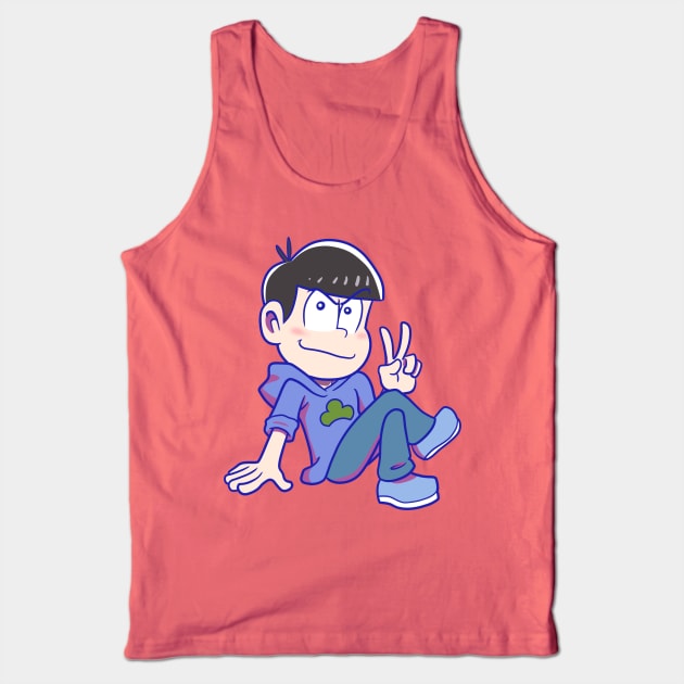 Cute Karamatsu Tank Top by geekmythology